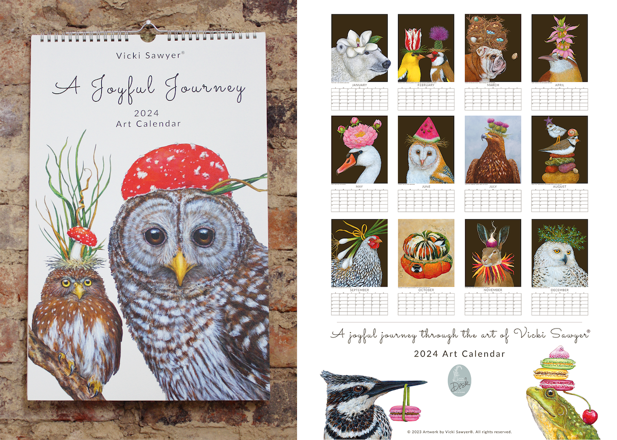 2024 Art Calendar Vicki Sawyer 2024 Art Calendar Vicki Sawyer